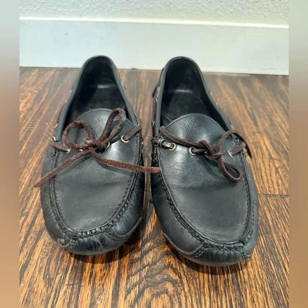 Cole Haan Mens Shoes Slip On Loafers‎ Black Moccassins 9D